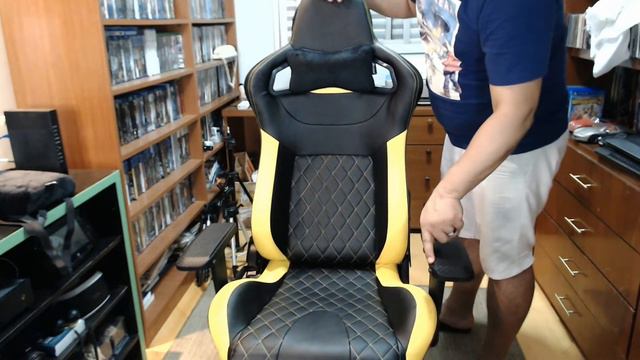 CADEIRA GAMER CORSAIR T1 RACE PRETA E AMARELA MONTAGEM MAIS REVIEW смотреть онлайн