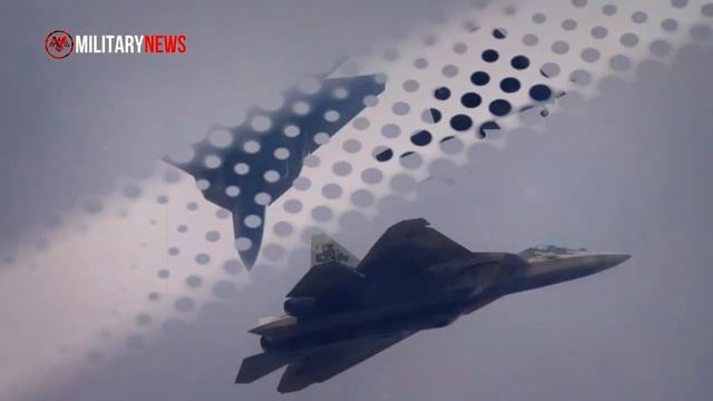 Российский беспилотник-невидимка С-70 «Охотник» и истребитель Су-57 выполнили совместный полет