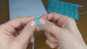 Ленивый жгут. Узор спицами легко и быстро. Knitting.