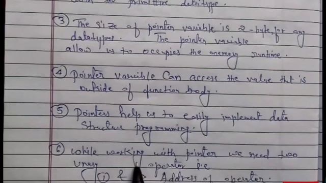 What is pointer and it's types in c | pointer in c programming | pointers in c