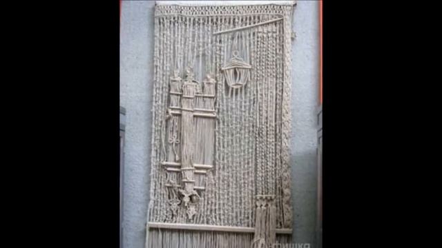Макраме - Панно на Стену - 2019 / Macrame - Panel on Wall / Makramee - Platte an der Wall смотреть онлайн