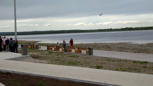 Набережная в с. Ширяево #ширяево #самарскаялука