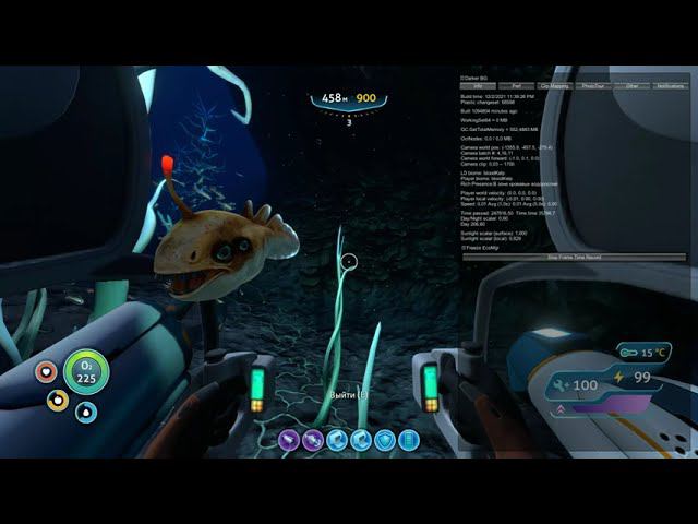 Subnautica: Определение сторон света по координатам