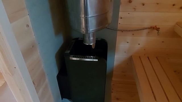 Бани в наличии на нашей выставке. Обзор 4 метровой модели. смотреть онлайн