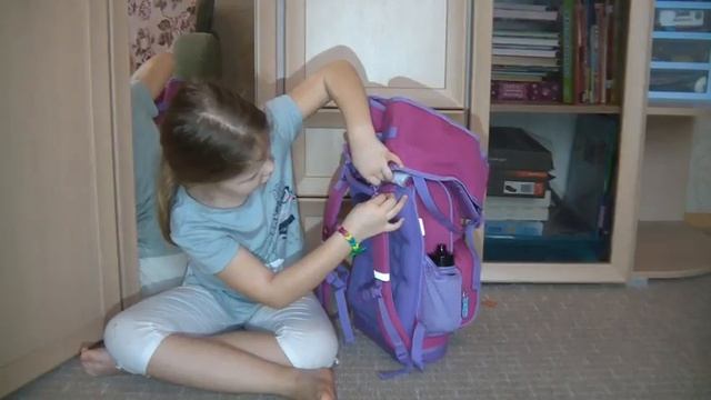 Обзор: Школьный рюкзак для девочек Лего Френдс (LEGO Friends) #ПапиныБудни смотреть онлайн