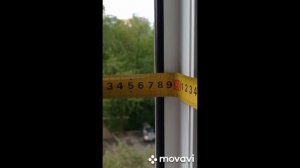 Замер светового проёма для изготовления москитной сетки