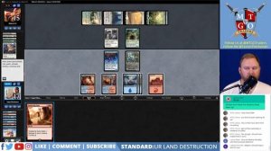 Test Drive UR Land Destruction Hour of Devastation Standard Deck Tech | MTGO STREAM