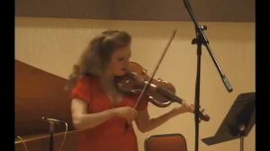 Bach Sonata No. 5, 2nd mvt. for Violin & Harpsichord