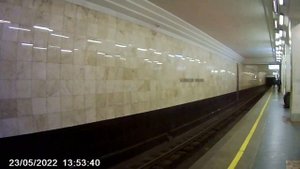 Станция метро "Академическая" // 2022.