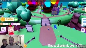 GGTV  - Гудвин Лев и Папа гуляют с милыми питомцами в Roblox Pet Ranch