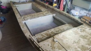 Покраска лодки из ПНД полиуретановым покрытием