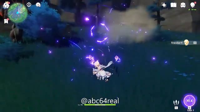 Electro Traveler Elemental Skill and Burst showcase | Genshin Impact leak 1.7 смотреть онлайн
