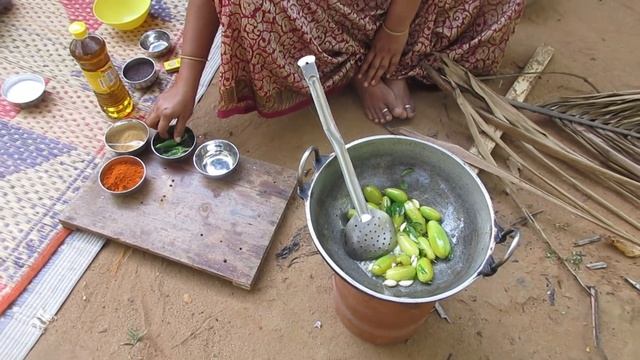 Cooking Bilimbi Recipe / Indian Village Cooking  / Best Indian Village Food /Bilimbi pickle Recipe