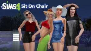 The Sims 4 Sit on chair animations pack - Download