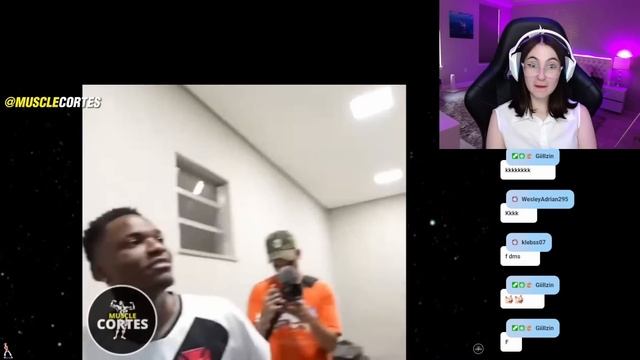 CÁTIA REAGE AOS MEMES DO PROJETO FLOW - PART.1 | MUSCLECORTES ?? смотреть онлайн