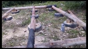 дом из валежника