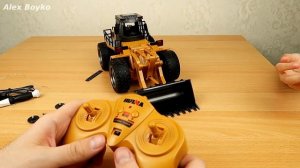 Бульдозер на управлении Huina 1520. Распаковка и обзор игрушки из магазина gearbest