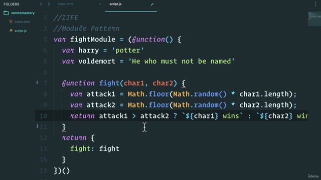 JavaScript Adv Concepts Modules 1004 Module Pattern Pros and Cons