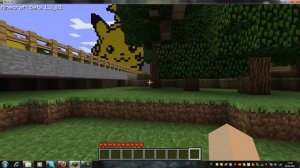 Pikachu: Minecraft Pixel Art (+ Server ip) [german]