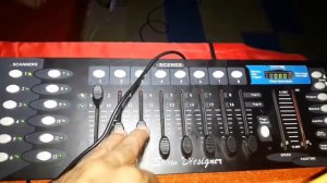 How to program DMX 512