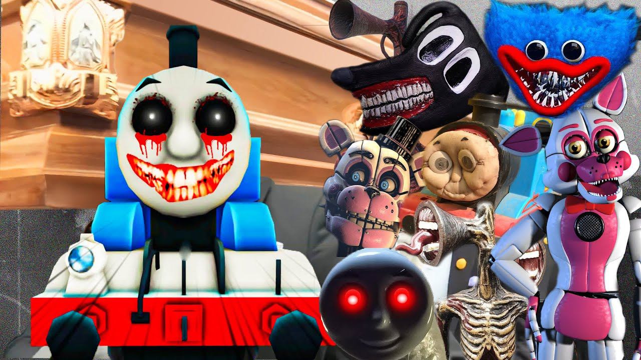 MEGAMIX | Siren Head | Thomas EXE | Mommy Long Legs |- Coffin Dance(Cover) PART 1 смотреть онлайн