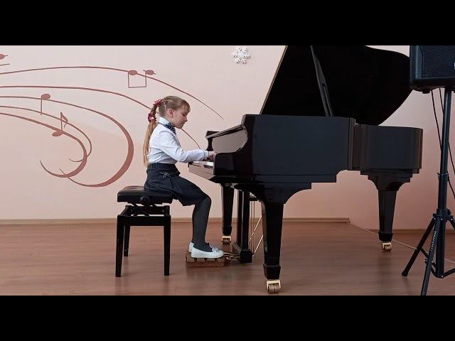 Колесникова Алина Л.Моцарт "Минуэт" ДМШ Барабинского района