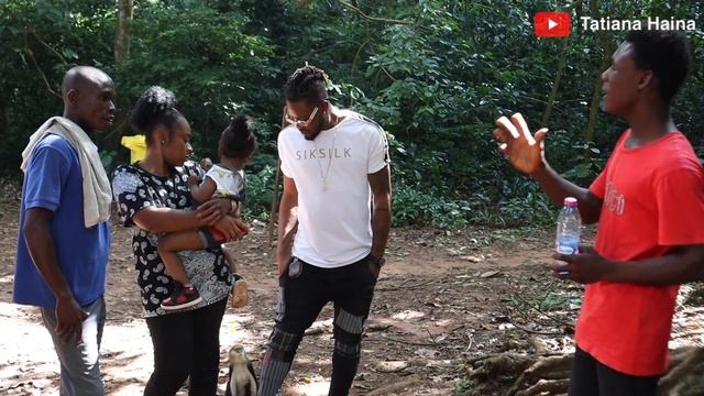 Monkeys living with humans|| A Trip to Boaben Fiema || Ghana West Africa