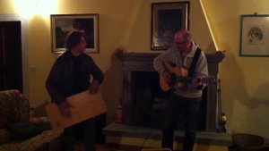 Adam Rafferty & Fabrizio Pieraccini play Is'nt she Lovely with PF Sound Cajon DUALTONE
