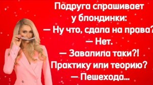 Анекдоты про блондинок .Смешные анекдоты.Копилка анекдотов.Шоу анекдотов.