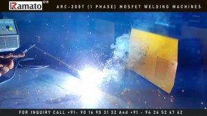 IGBT Mosfet Arc Welding Machines | Ramato Machines