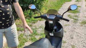 Краткий обзор Suzuki address 110(2001)