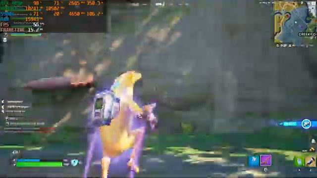 Fortnite Zero Build : Chapter 4 Season 3 | RTX 4090 24GB ( 4K Maximum Settings RTX ON / DLSS OFF) смотреть онлайн