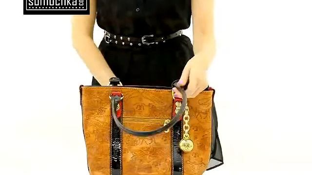 Сумка Marino Orlandi 3549 carriage ginger смотреть онлайн