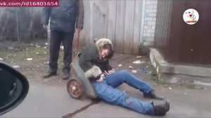 Алкаши жгут