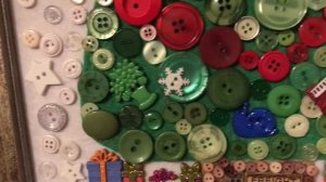 Картина из пуговиц и фетра своими руками #картинаиз пуговиц #фетр #картина