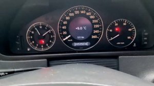 Как проверить уровень масла Mercedes E-class W211 и CLK-class W209