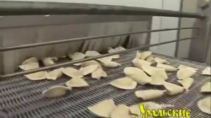 Работа пельменного аппарата JGL 135