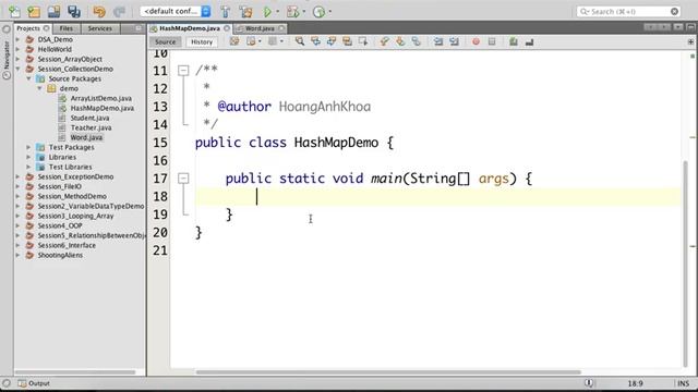Java Beginer Collection HashMap Part 2 (Hashmap Basic with dictionary example) смотреть онлайн