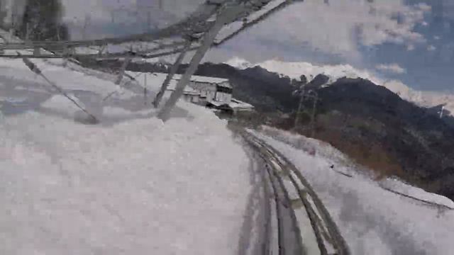 Родельбан Роза Хутор Зимой без тормозов Winter Rodelbahn Sochi Russia смотреть онлайн