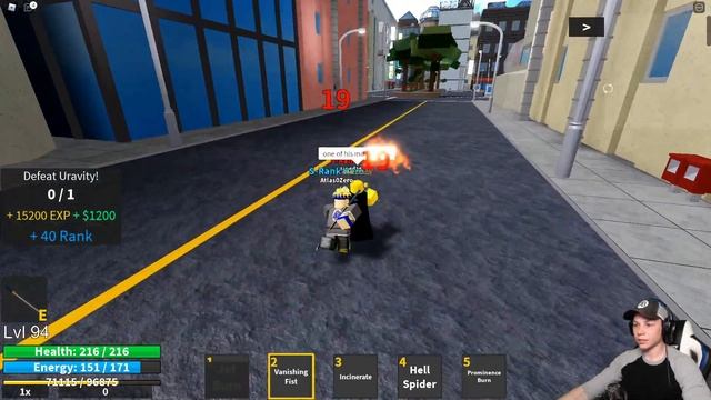 Legendary HELL FLAME Quirk Showcase My Hero Mania Roblox! смотреть онлайн