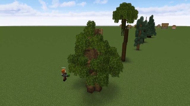 How to build my Custom Trees in Minecraft 1.14 Survival [WORLD DOWNLOAD] смотреть онлайн