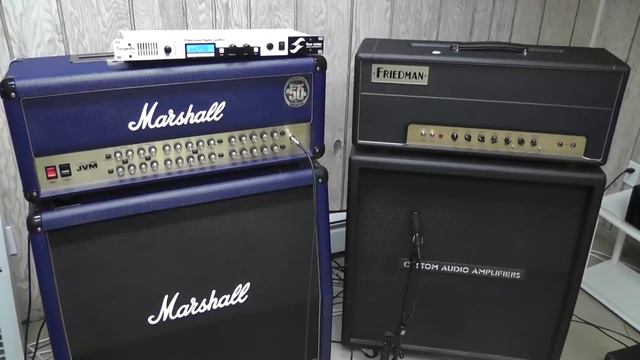 Marshall JVM Satriani vs Friedman Brown Eye смотреть онлайн