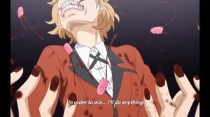 I put Radiohead's No Surprises over Sumeragi Itsuki ripping off her nails