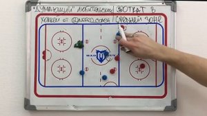 Думающий хоккей #5. Откат в средней зоне.