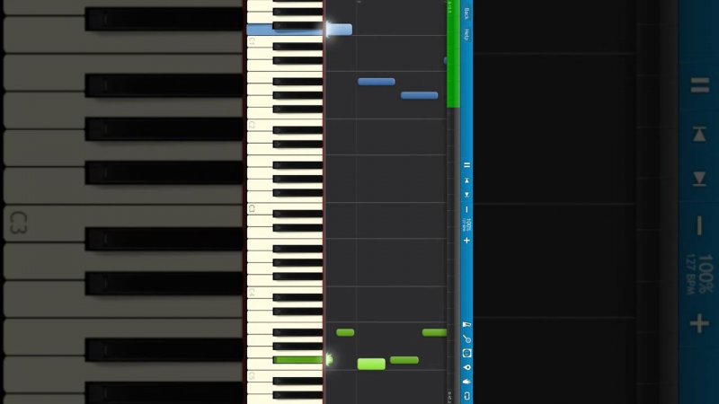 Rihanna ft. Calvin Harris - We Found Love #pianotutorial #shorts #synthesia #synth