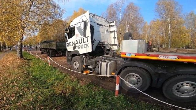 Перевозка экскаватора Volvo [ДАЛЬНОБОЙ]