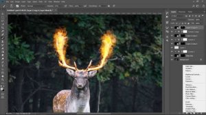 Fire Anything in Photoshop Using ONLY Brushes - Photoshop Tutorial