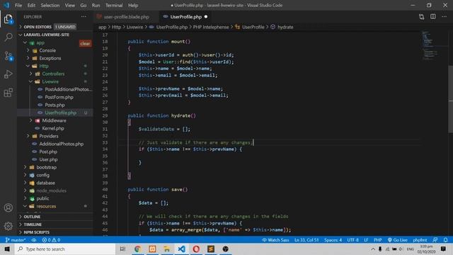 Laravel Livewire Tutorial: Simple User Profile (part 9)