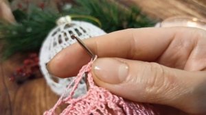 Новогодний ШАР крючком / Christmas BALL crochet