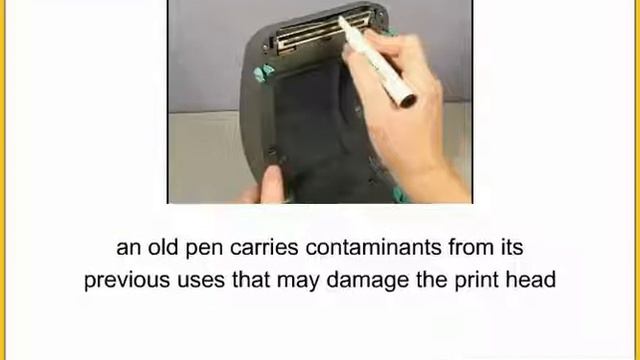 Как чистить печатающую головку принтера этикеток Zebra GX420d смотреть онлайн